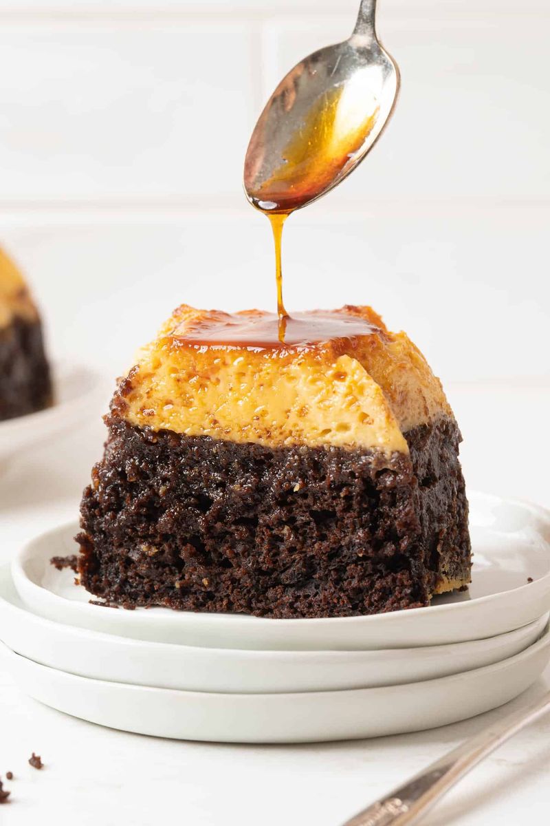Caramel Flan Cake (Chocoflan)