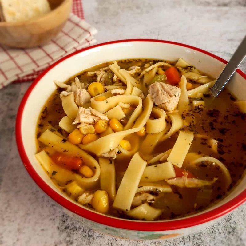 Amish Chicken Corn Soup