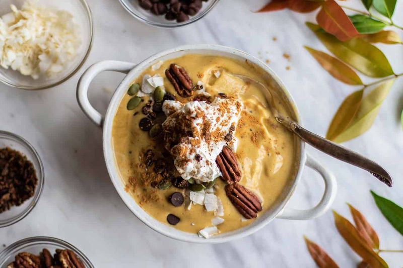 Pumpkin Spice Autumn Harvest Bowl