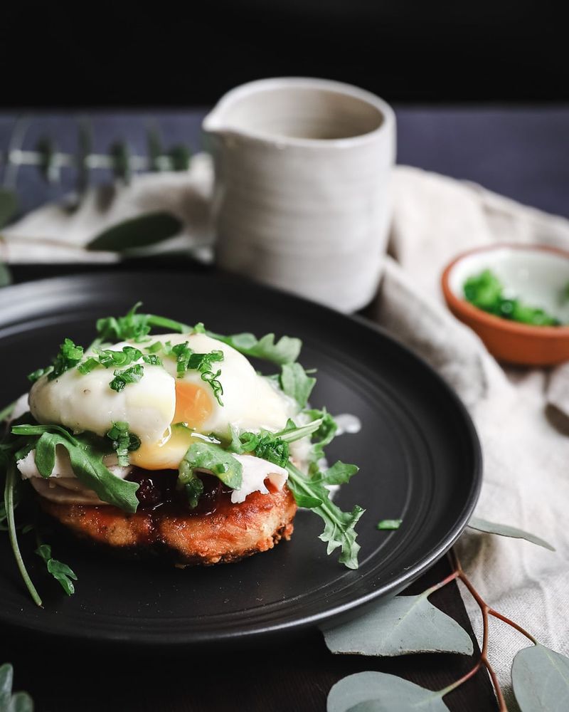 Smashed Potato Benedict