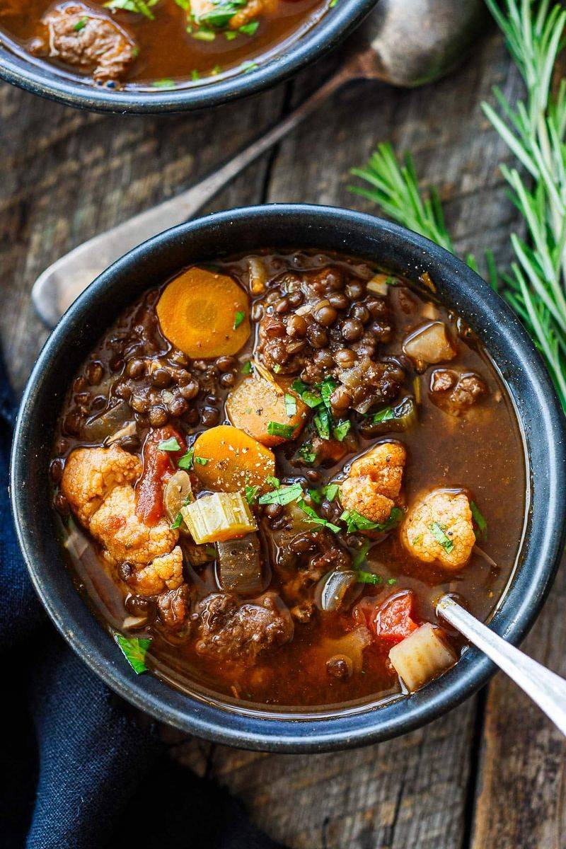 Sausage and Lentil Stew
