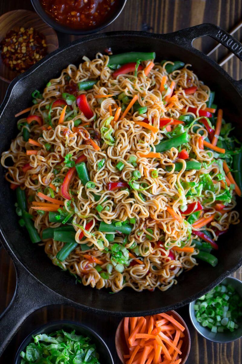 Stir-Fried Noodles with Vegetables