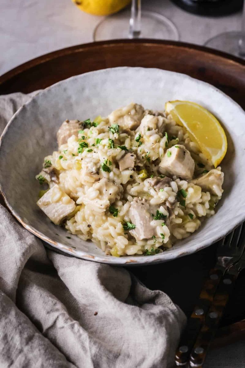 Creamy Turkey Risotto