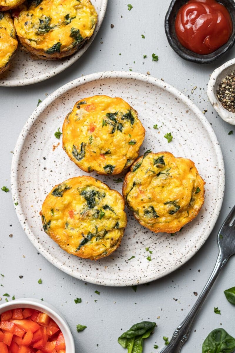 Egg and Spinach Muffin Cups