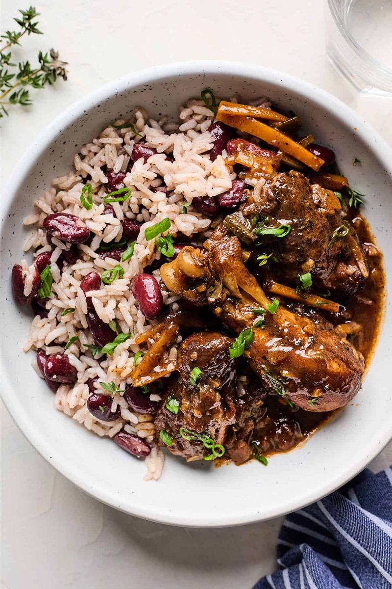 Jamaican Brown Stew Chicken - Jamaica