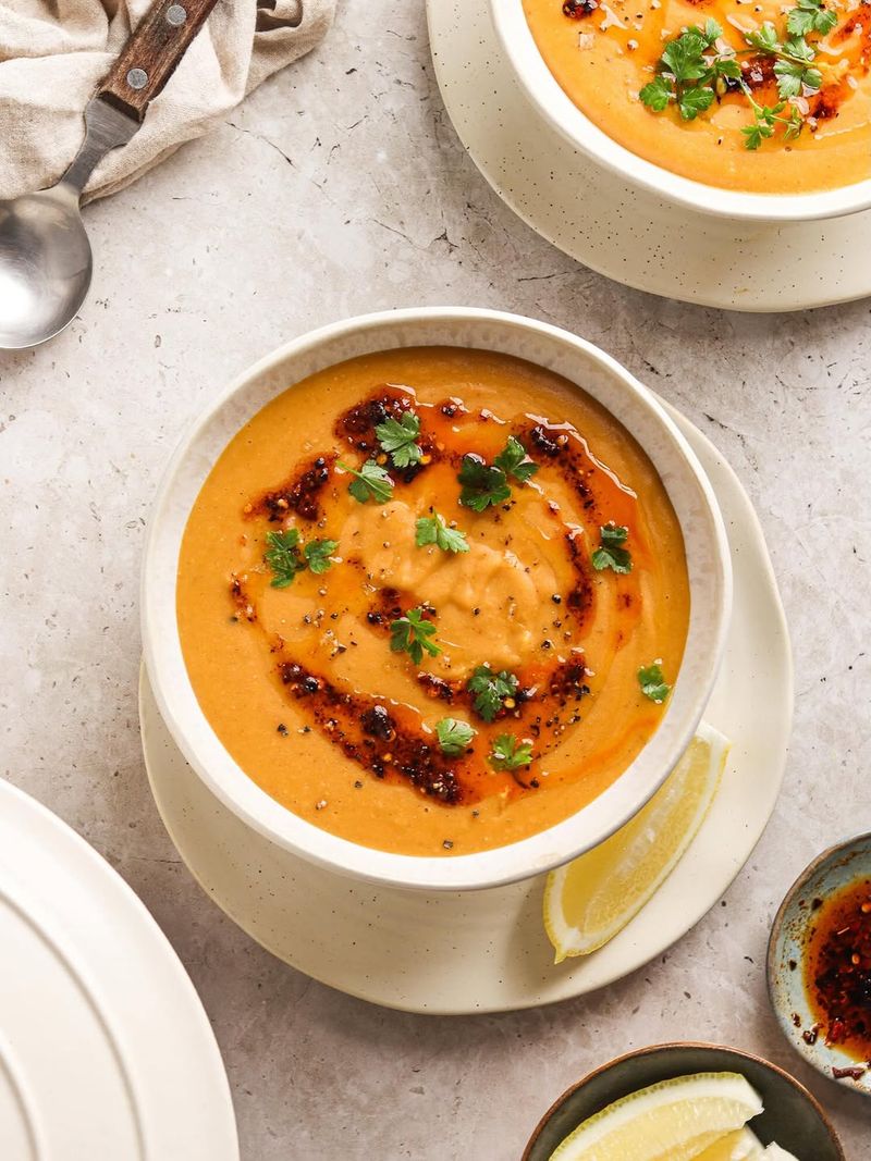 Mercimek Corbasi Lentil Soup with Chicken