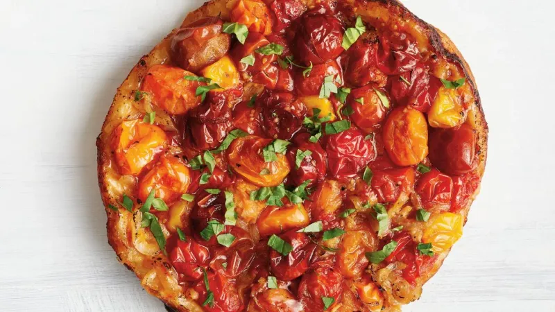 Upside-Down Tomato Tart