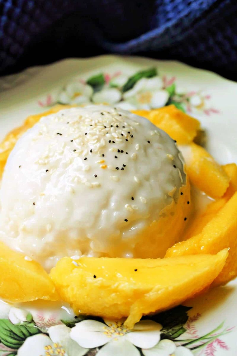 Upside-Down Mango Sticky Rice