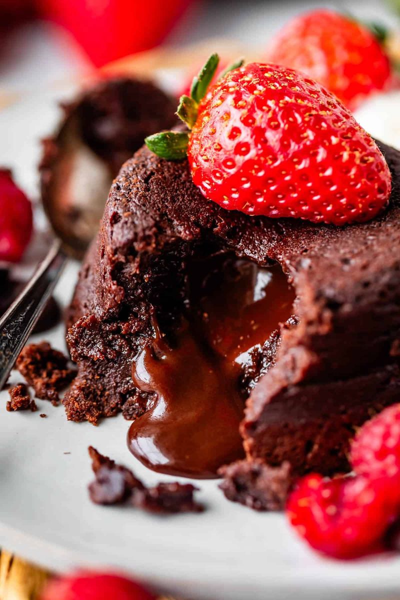 Upside-Down Chocolate Lava Cake