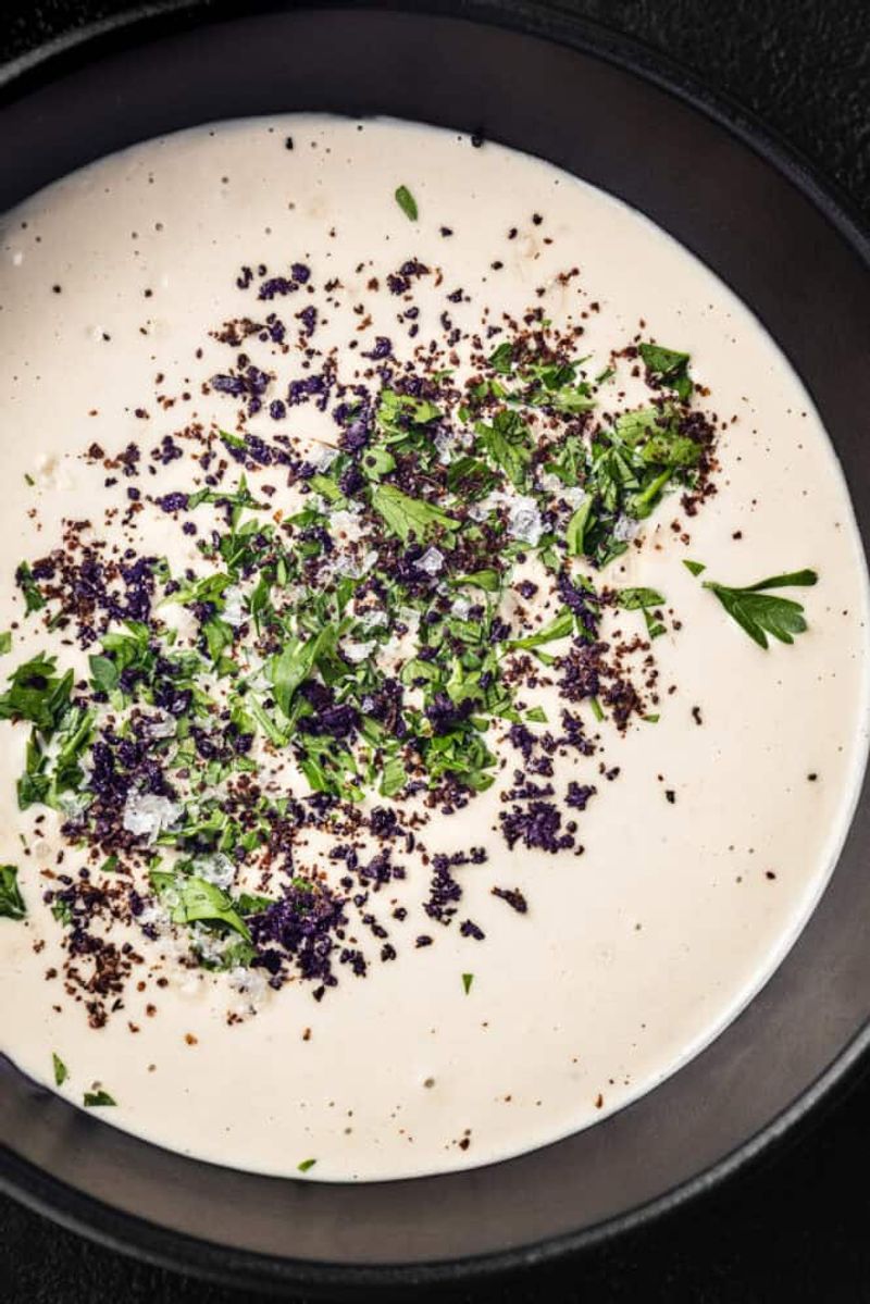 Whip It With Tahini and Garlic for a Middle Eastern Twist
