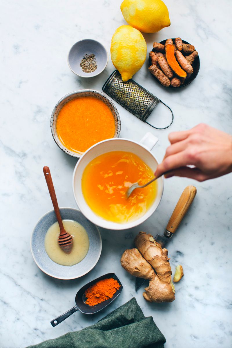 Turmeric Ginger Syrup