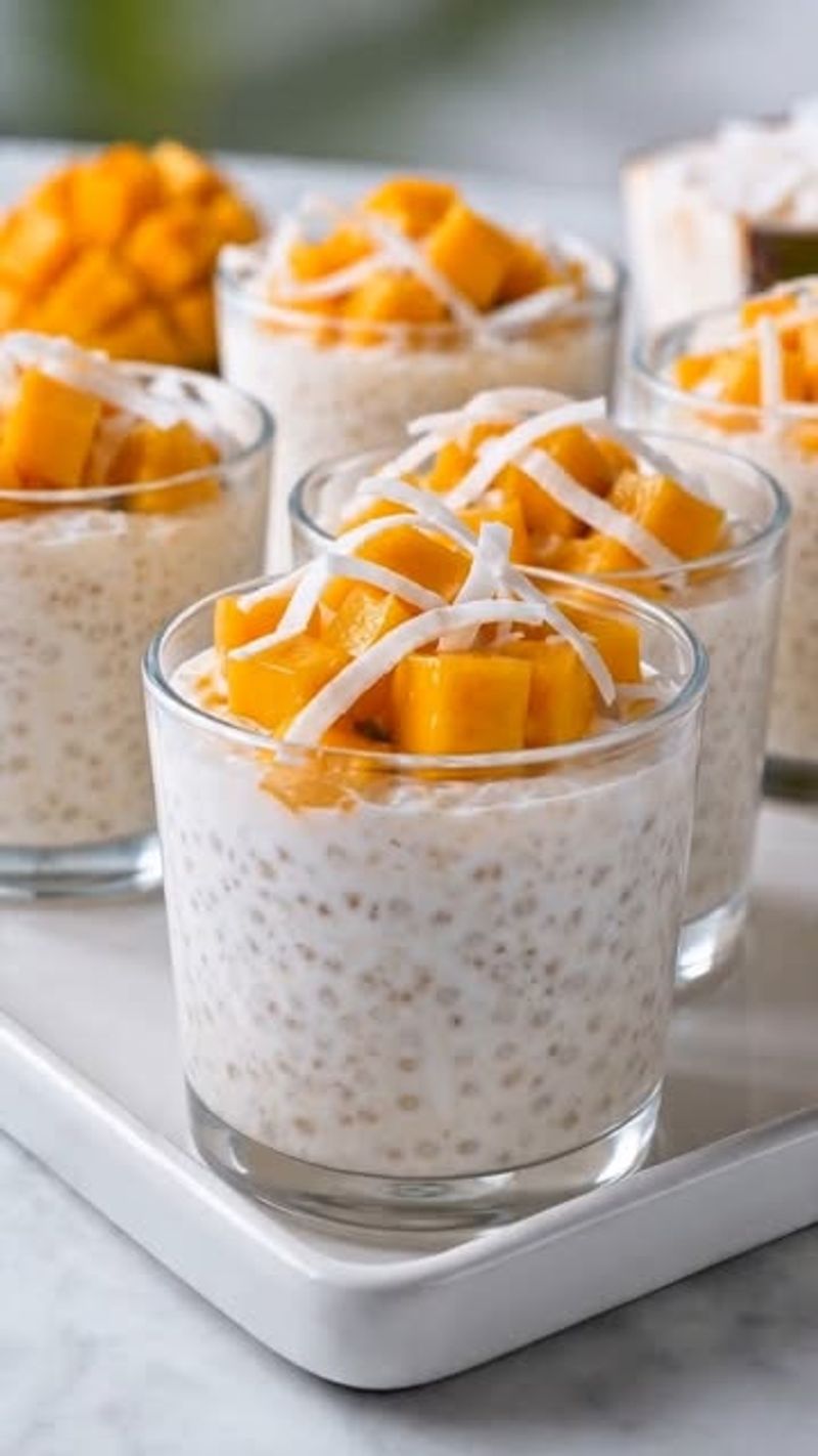 Coconut Tapioca Pudding