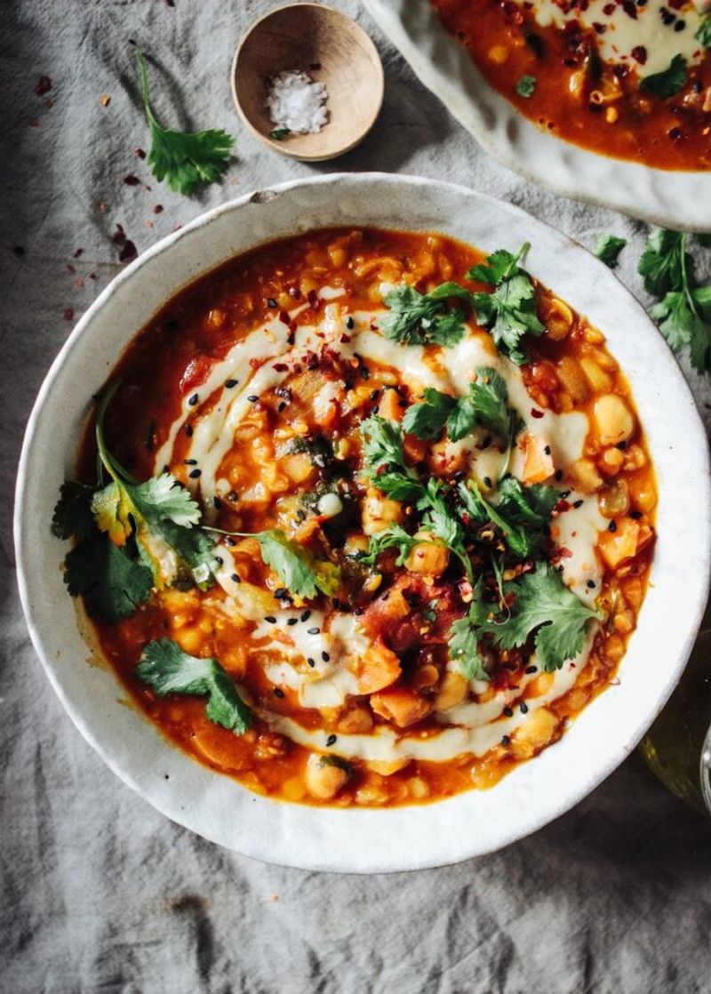 Moroccan Spiced Lentil Soup