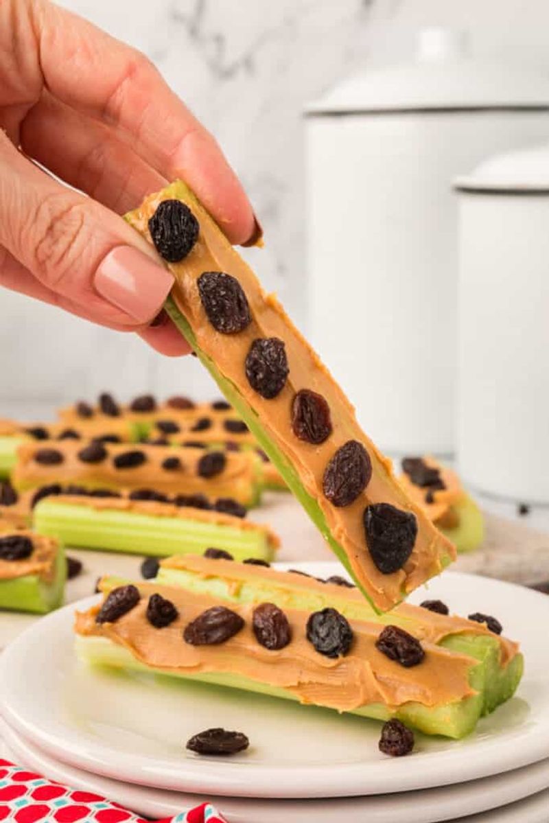 Celery Sticks with Peanut Butter