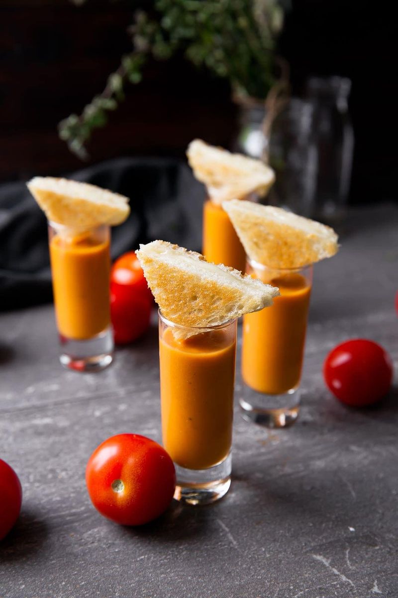 Tomato Soup Shooters