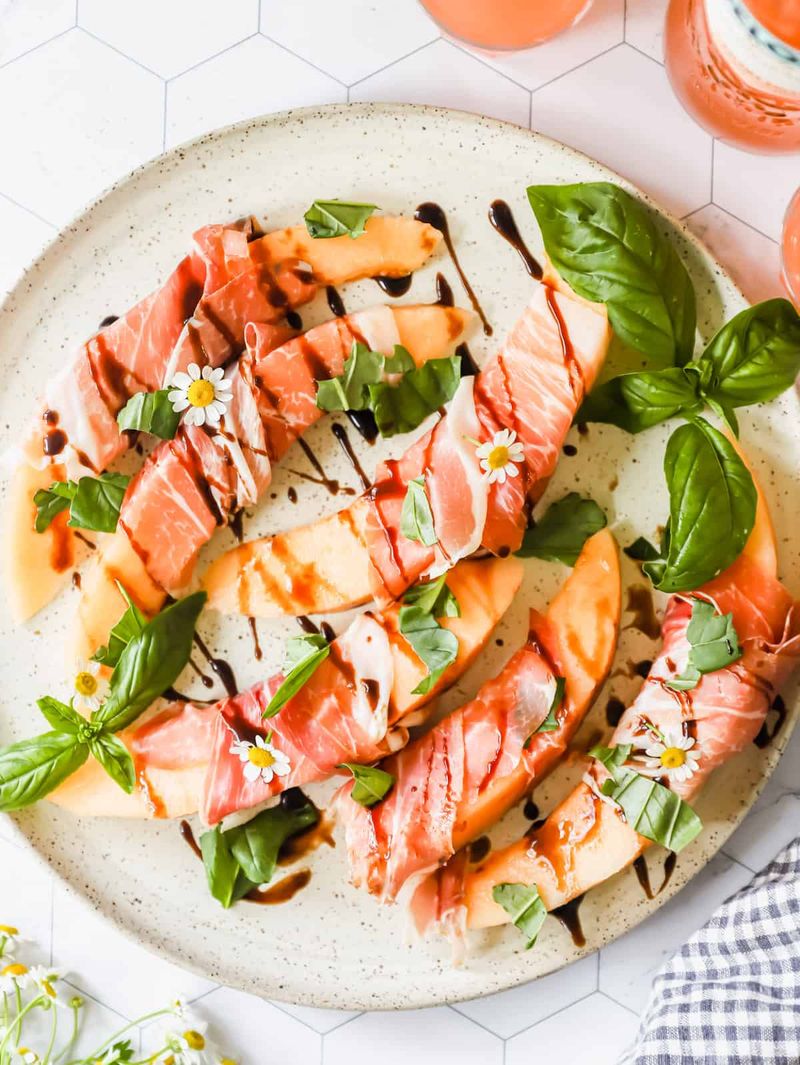Prosciutto-Wrapped Melon