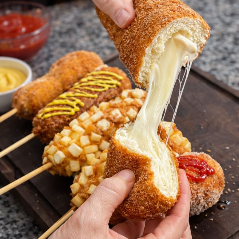 Korean Corn Dogs