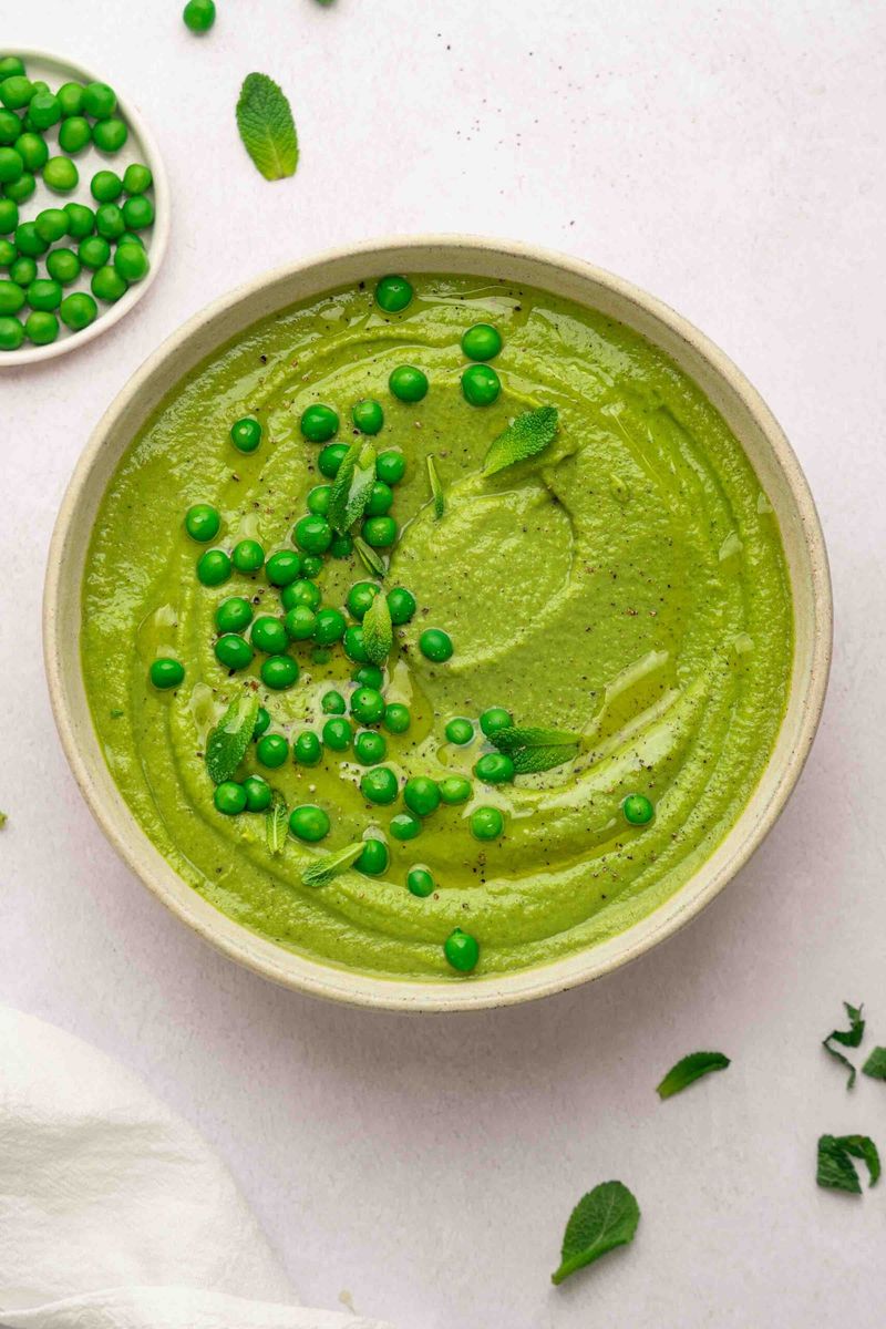 Pea and Mint Puree