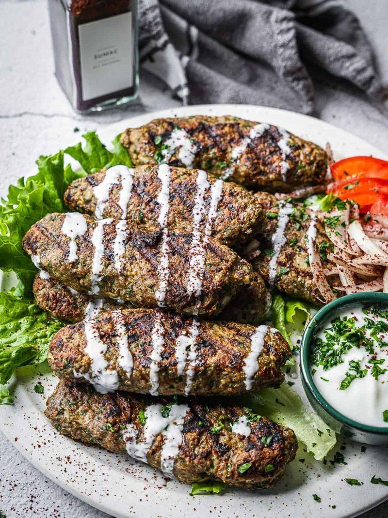Lentil and Ground Beef Kofte Patties
