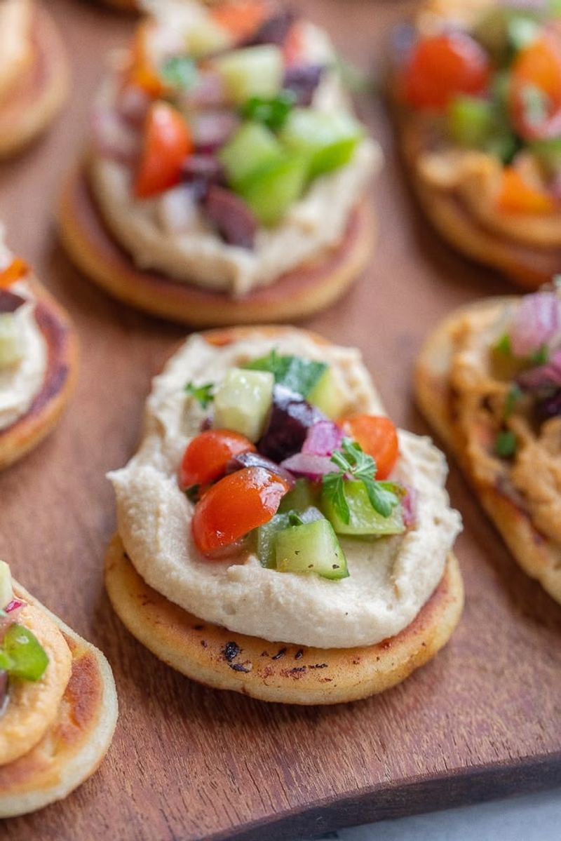 Mini Veggie Flatbreads