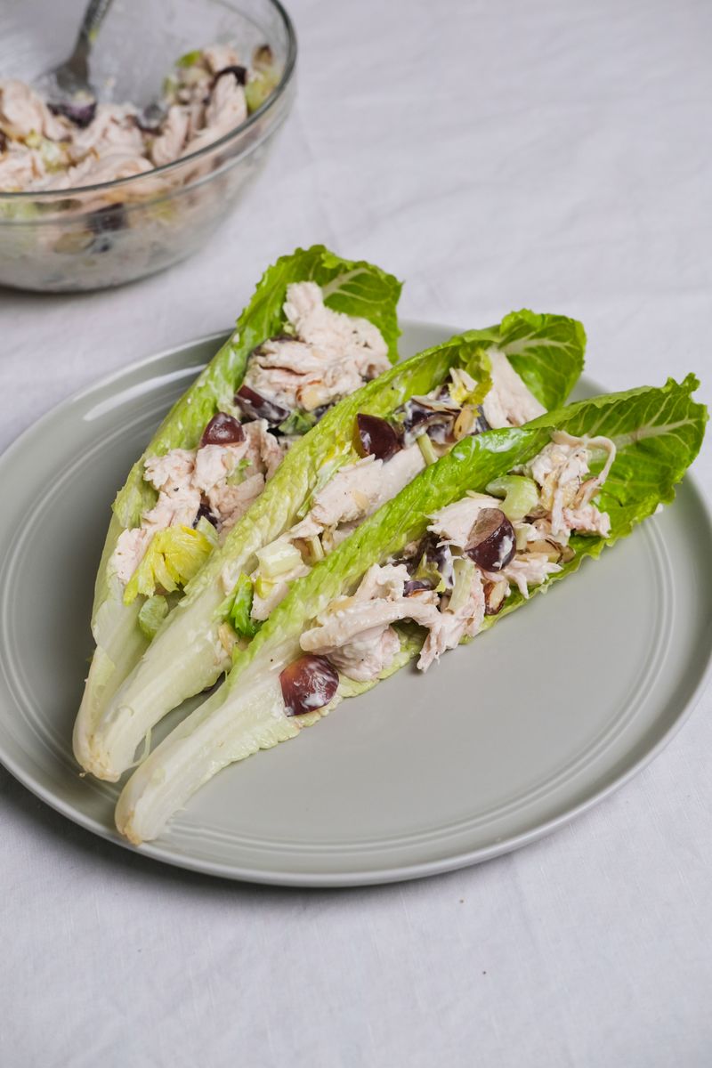 Chicken Salad Lettuce Wraps