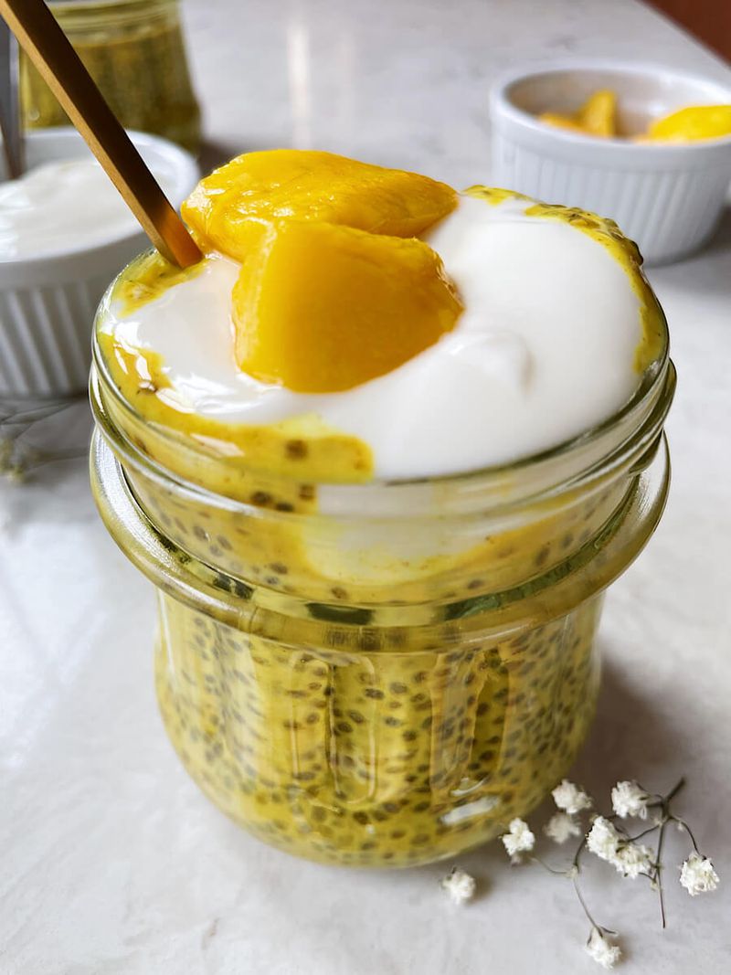 Turmeric Golden Milk Pudding