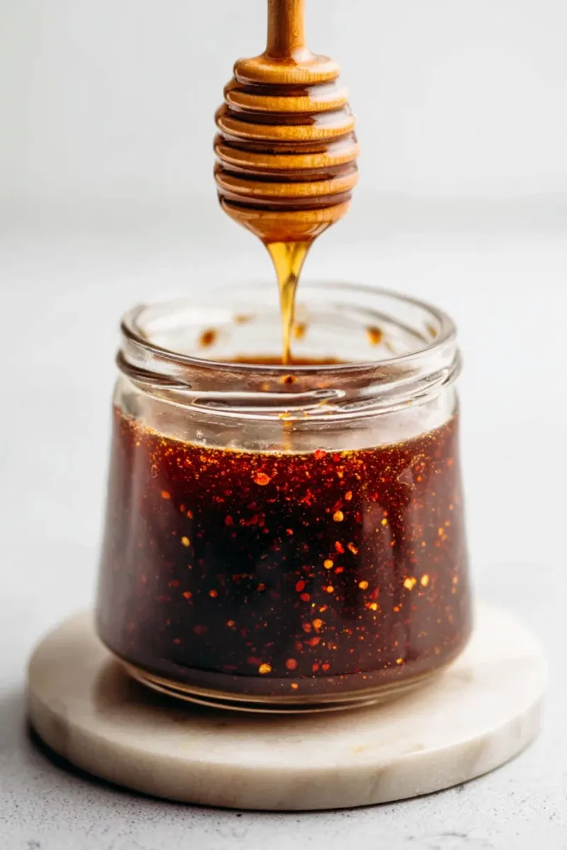Chili-Infused Honey Syrup