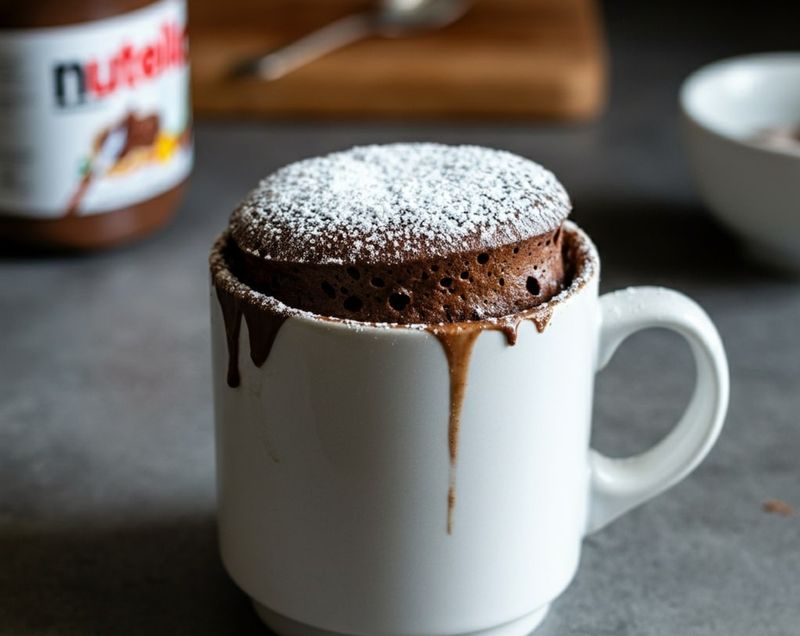 Nutella Mug Cake