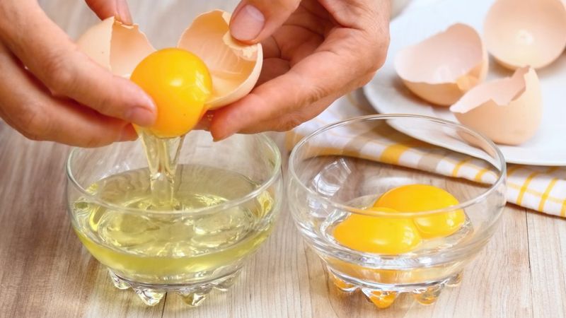 Separating an Egg Yolk Cleanly