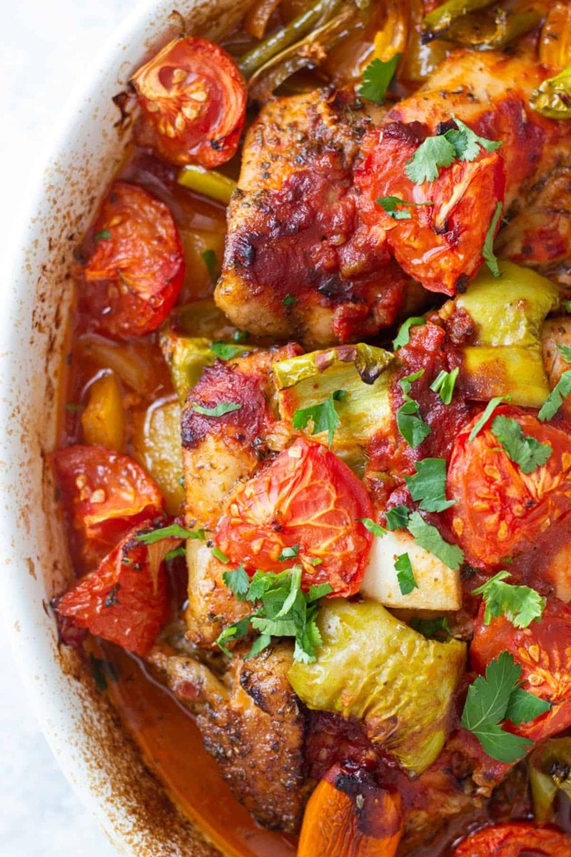Firinda Tavuk (Turkish Oven-Roasted Chicken)