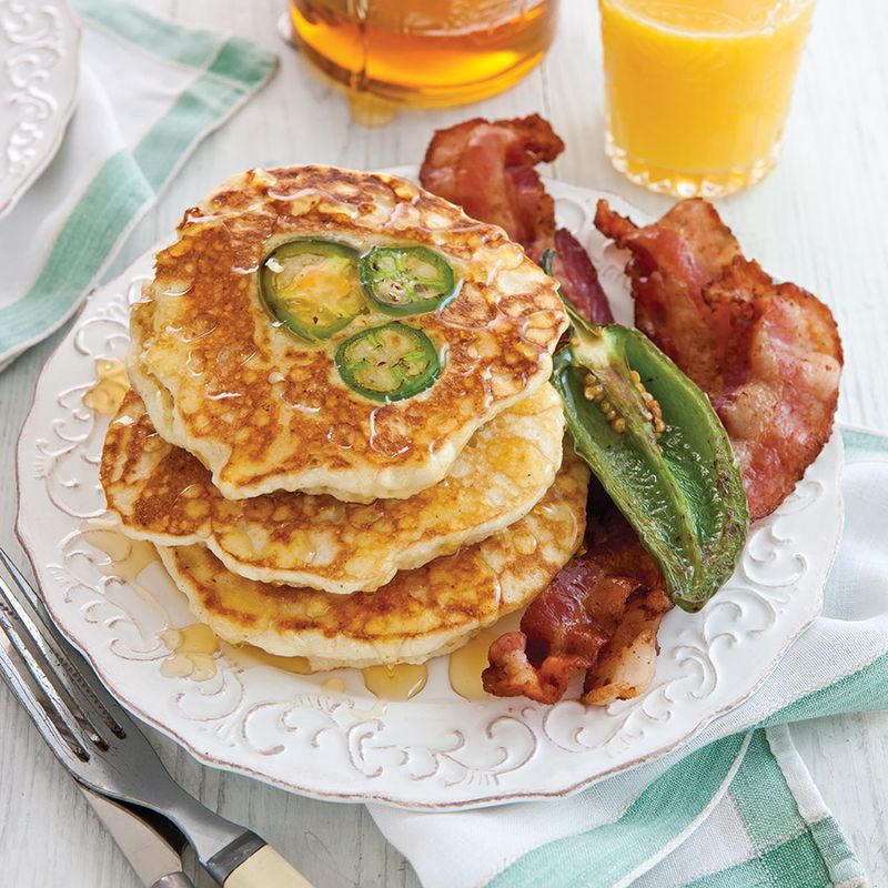 Corn and Jalapeño Pancakes