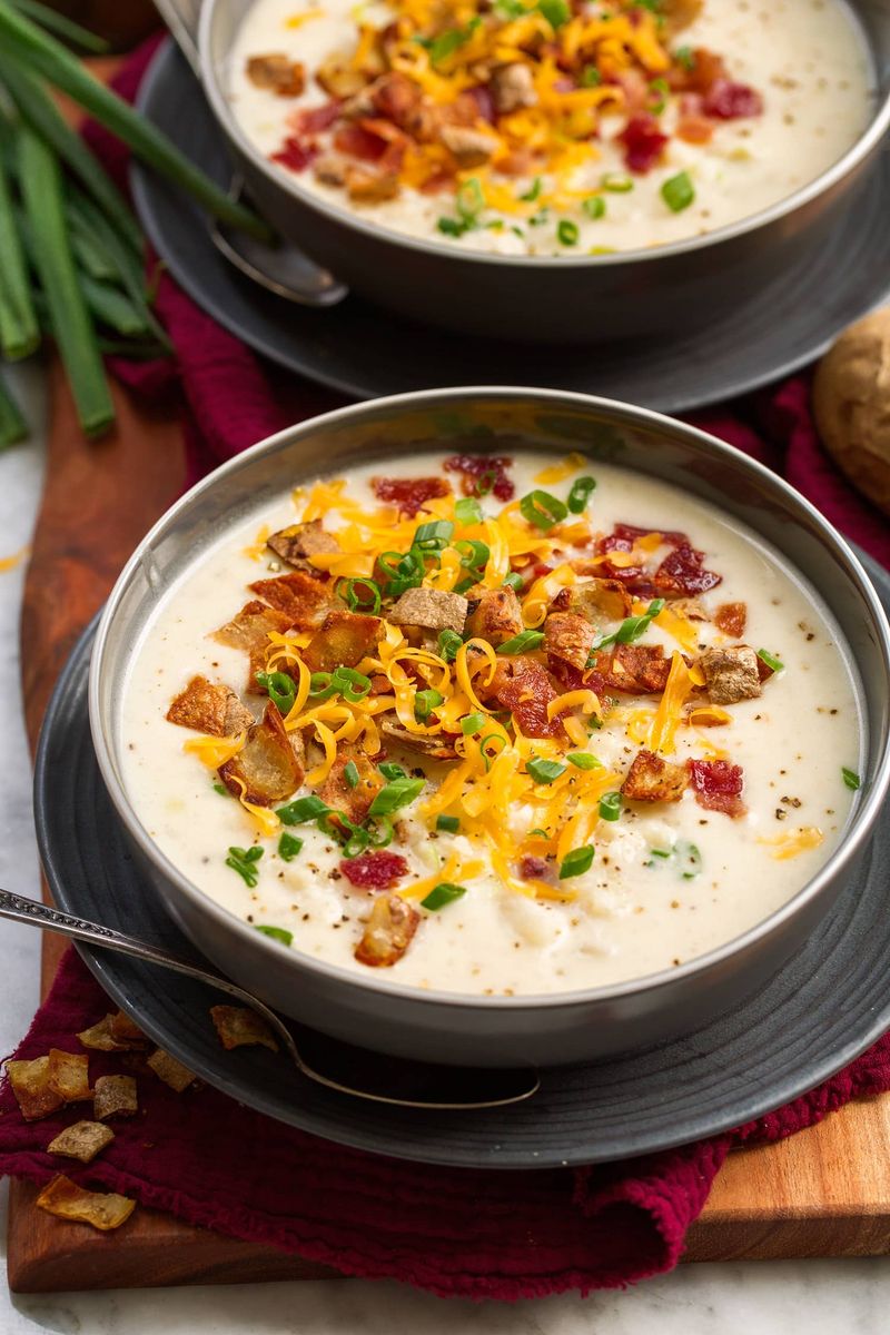 Cheesy Baked Potato Soup