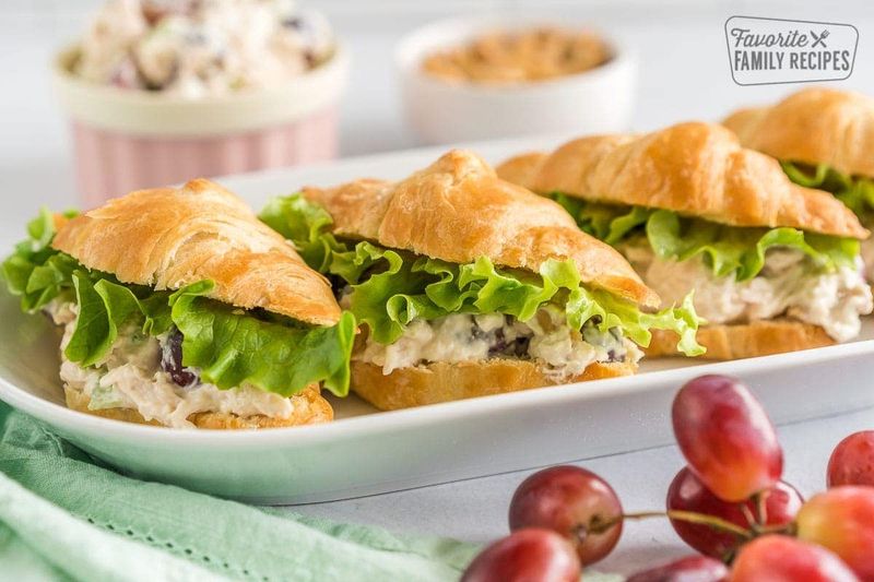 Classic Chicken Salad Sandwiches