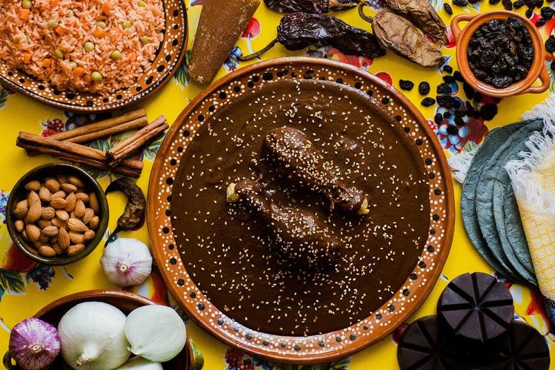 Mole Negro with Ground Dried Chilli Mulato