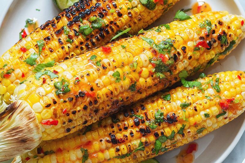 Grilled Corn on the Cob