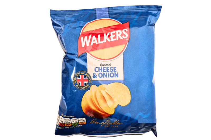 Walkers Cheese and Onion Crisps
