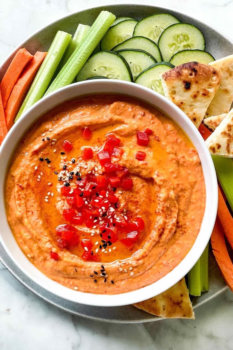 Roasted Pepper Hummus