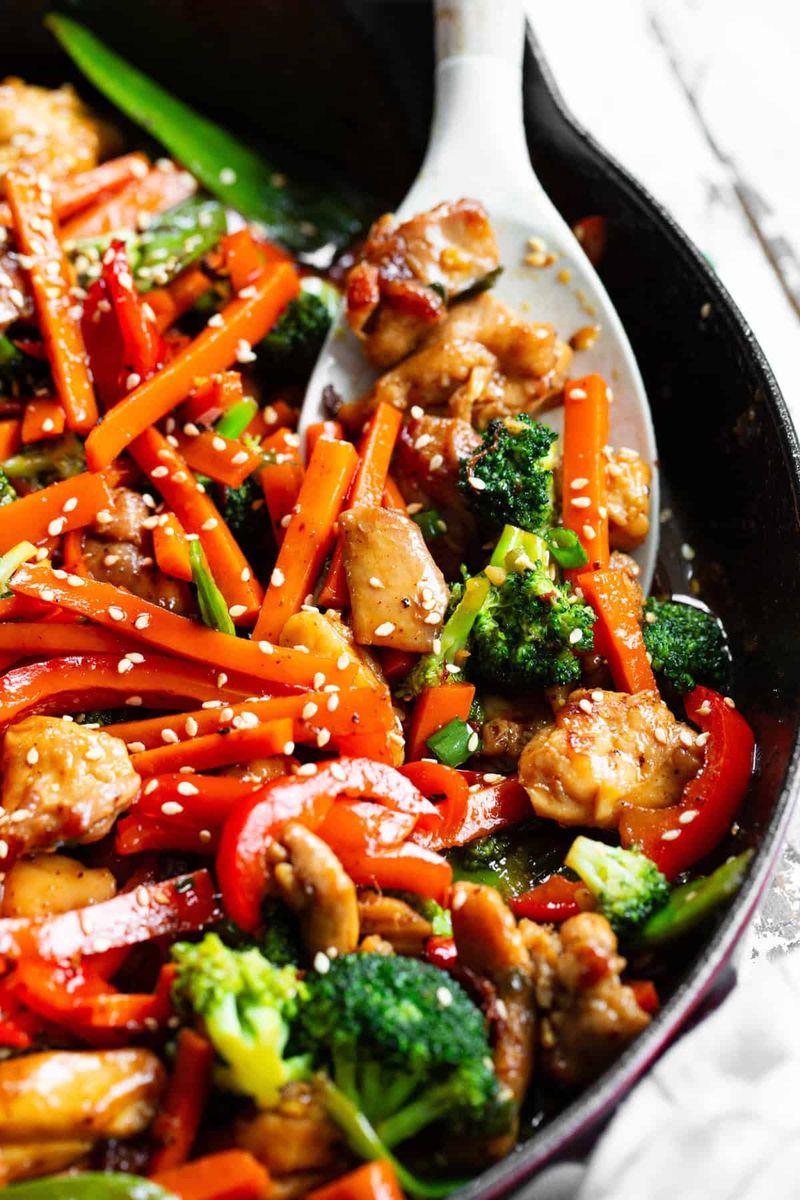 One-Pan Chicken and Veggie Stir-Fry