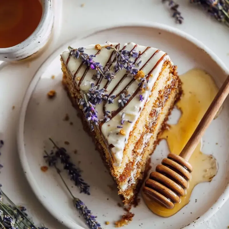 Lavender Honey Cake