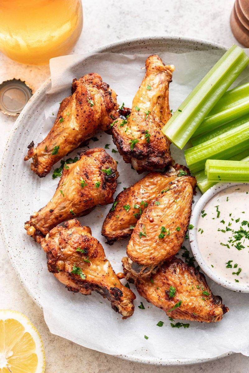 Crispy Baked Chicken Wings