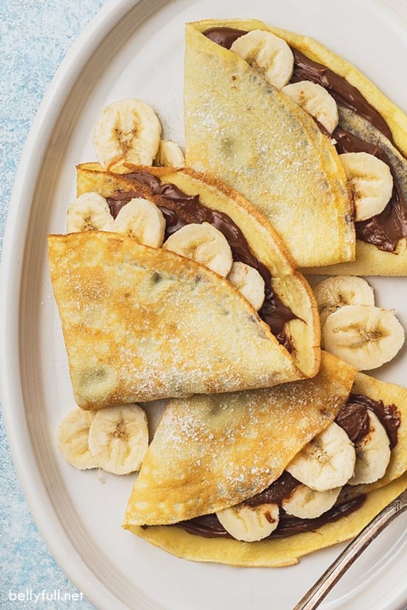Classic Nutella and Banana Crepe