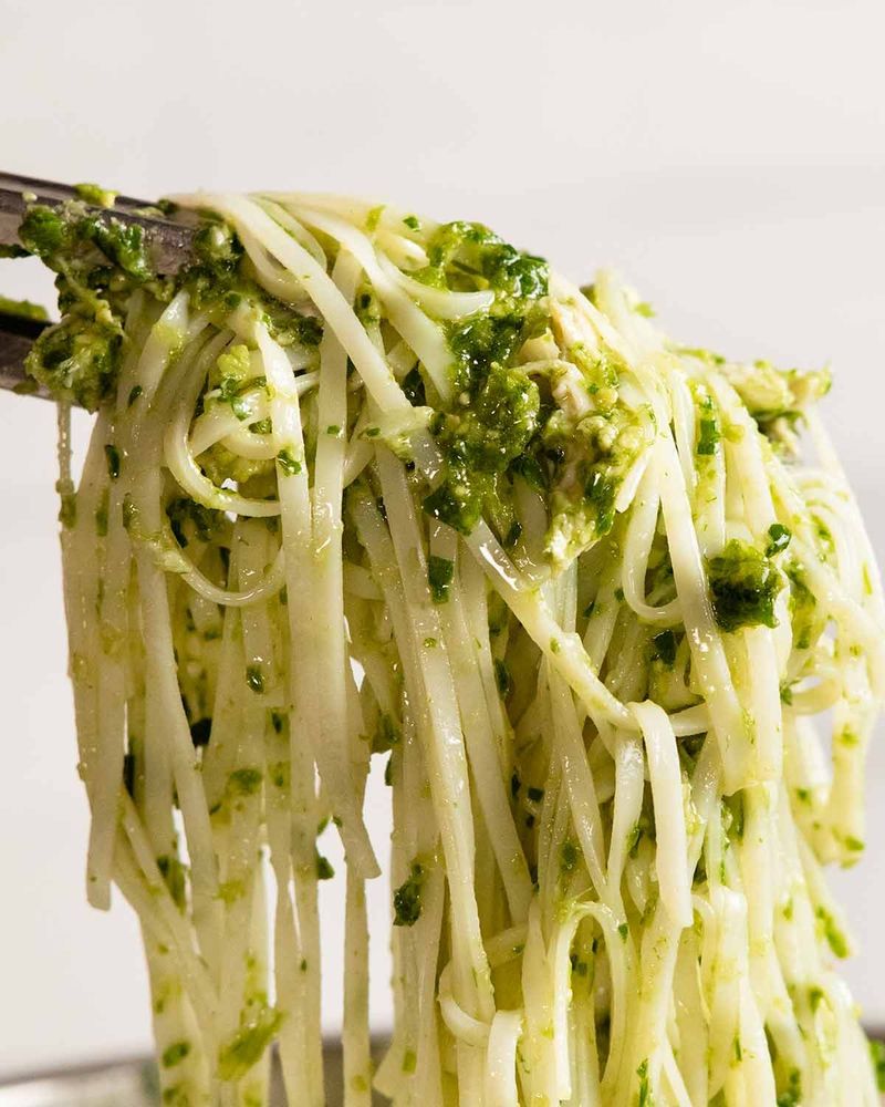 Grate It Fresh Over Noodles Right Before Serving
