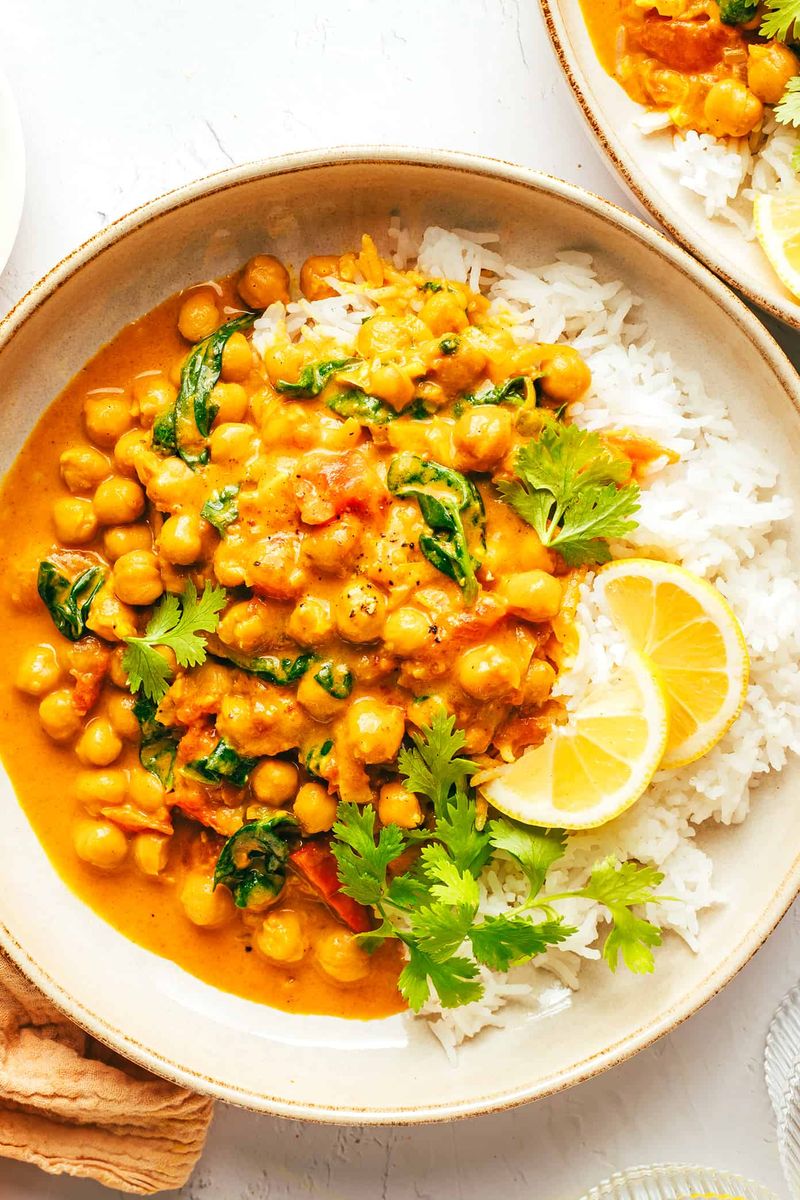 Creamy Coconut Chickpea Curry