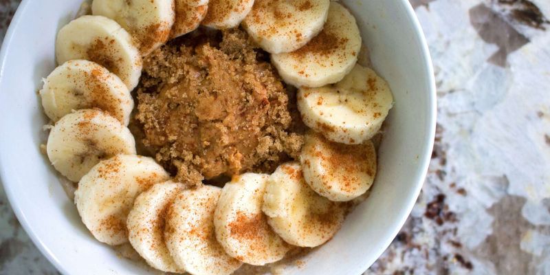 Peanut Butter and Banana Oatmeal