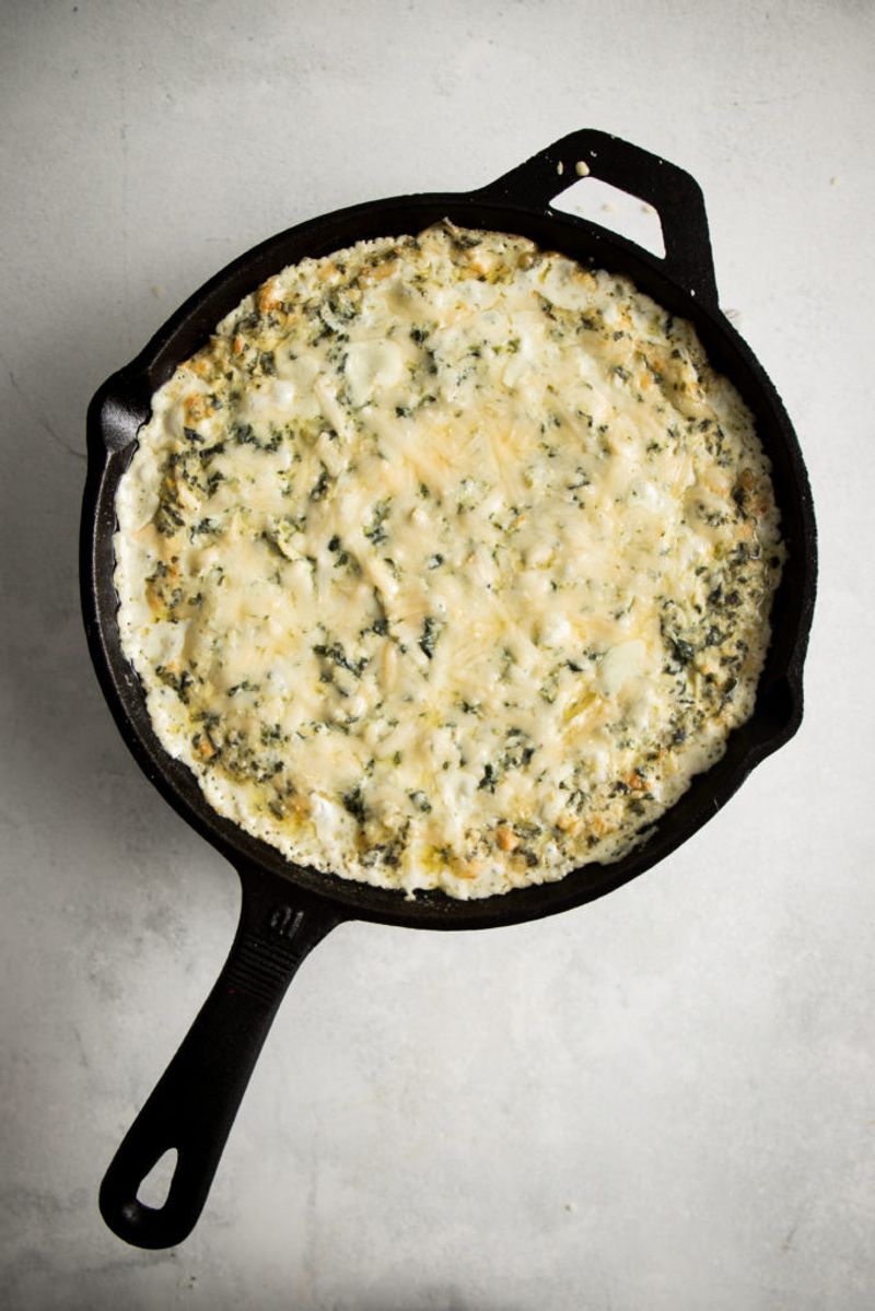 Serve Warm Dips in a Cast Iron Skillet