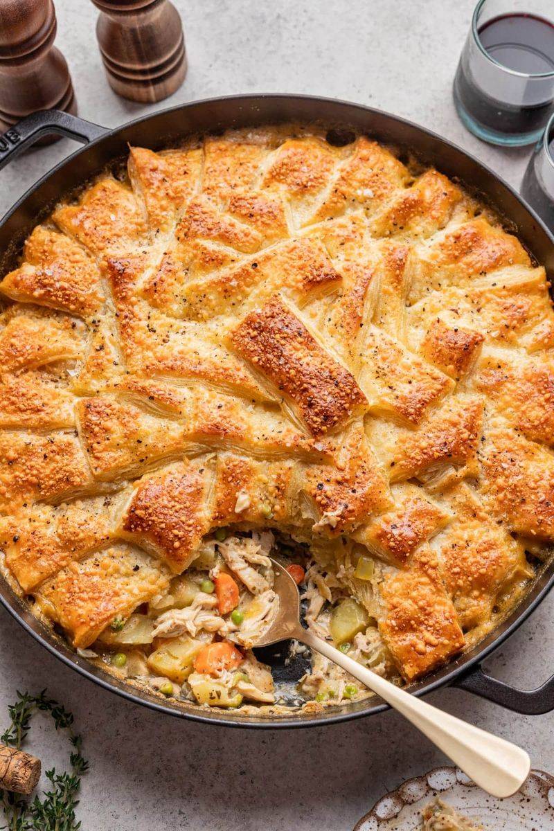 Crush and Use as a Savory Pie Crust Topper