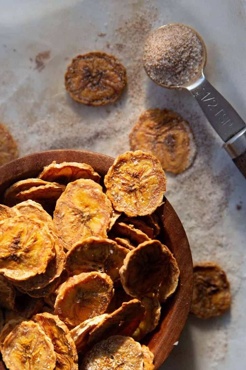 Air Fryer Banana Chips