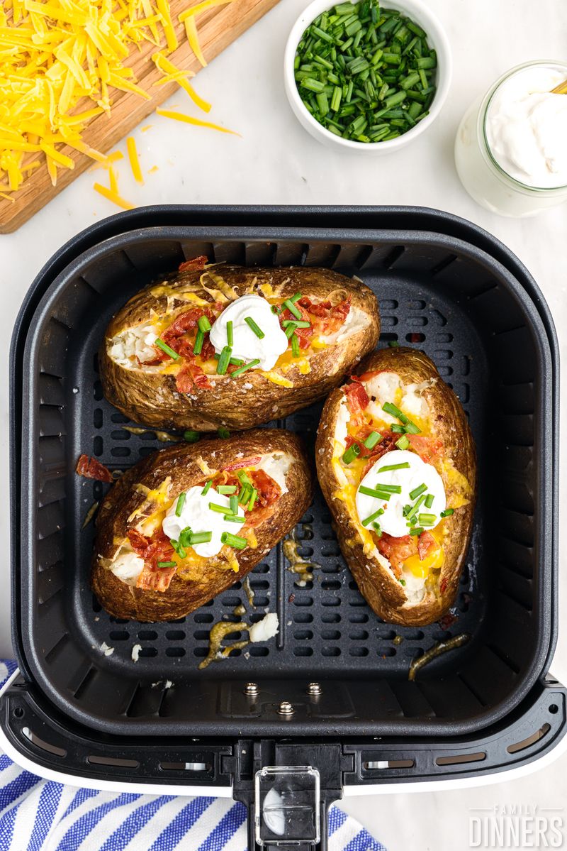 Air Fryer Baked Potatoes