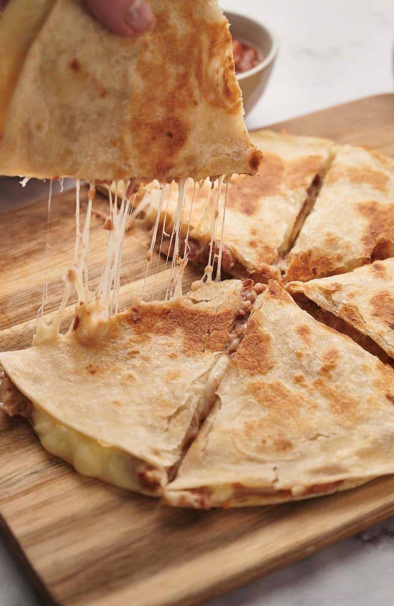 Air Fryer Cheese Quesadillas