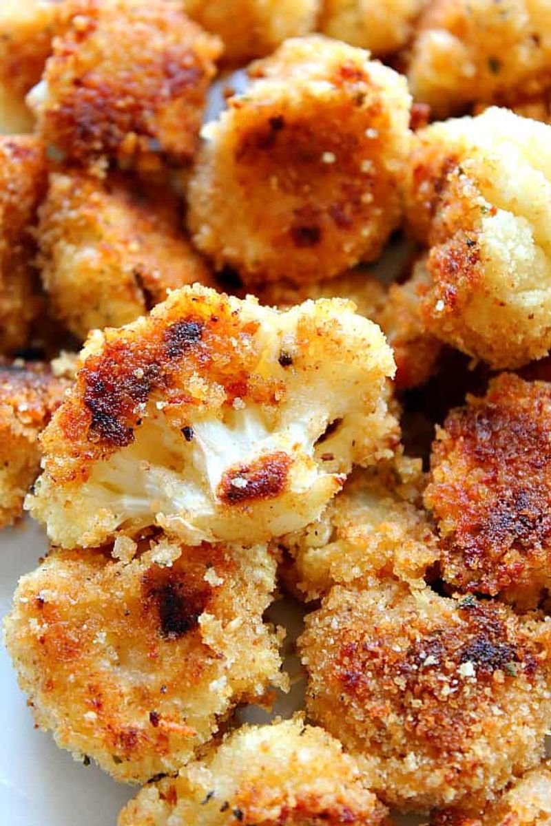 Oven-Roasted Cauliflower Bites